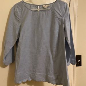 Vineyard Vines Blue Blouse
